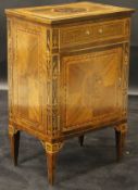 A 19th Century Continental side cabinet,