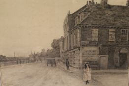 HENRY AND WALTER GREAVES (1850-1900) "Danvers Street .