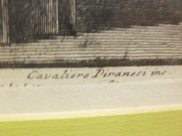 AFTER GIOVANNI BATTISTA PIRANESI (1720-1778) "Spaccato interno della Basilica di S. - Image 53 of 54