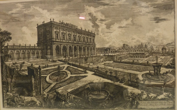 AFTER GIOVANNI BATTISTA PIRANESI (1720-1778) "Spaccato interno della Basilica di S. - Image 34 of 54