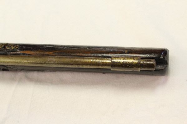 An 18th Century flintlock muzzle loading pistol, - Image 13 of 19
