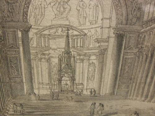 AFTER GIOVANNI BATTISTA PIRANESI (1720-1778) "Spaccato interno della Basilica di S. - Image 28 of 54