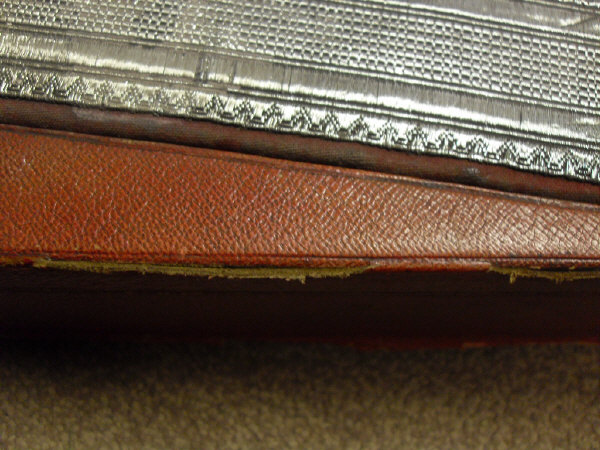 A Victorian red leather covered lidded box or case, - Image 16 of 20