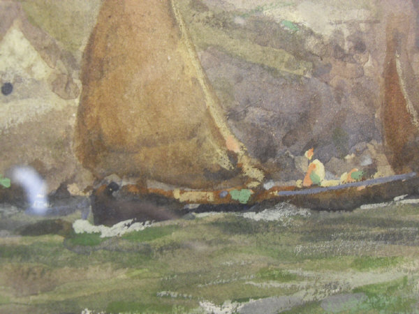 ARTHUR WILDE PARSONS (1854-1931) "Coming home to port", watercolour, - Image 4 of 14