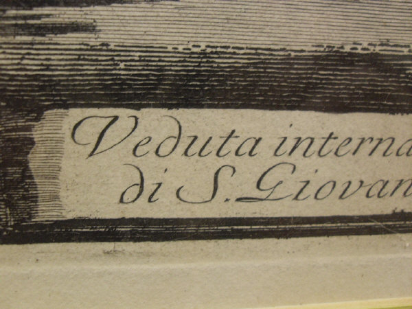 AFTER GIOVANNI BATTISTA PIRANESI (1720-1778) "Spaccato interno della Basilica di S. - Image 51 of 54