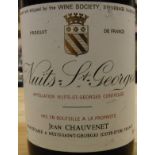Six bottles Nuits St Georges Jean Chauvenet 1988 (6)