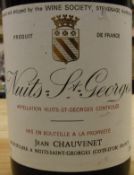 Six bottles Nuits St Georges Jean Chauvenet 1988 (6)