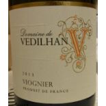Twelve bottles Domaine de Vedilhan Voignier 2013 (12)