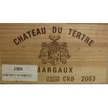Twelve bottles Chateau du Tertre Margaux 2003 (owc) (12)
