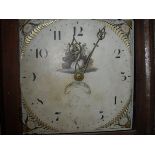 A 19th Century oak cased long case clock,