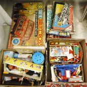 A quantity of various childrens toys including a Scalextric Raleigh Cross set (C579) boxed,