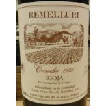 Twelve bottles Remelluri Cosecha Rioja 1989 (owc) (12)