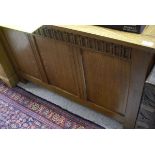 A 20th Century oak coffer