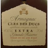 One bottle Armagnac Cles des Ducs Extra Grande Réserve 21 Year Old (owc)