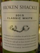 Fifteen bottles various wines including five Broken Shackle 2015, two Niersteiner 2014,