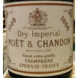One bottle Möet & Chandon Champagne 1966