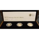 A 2010 gold proof sovereign three coin collection no 0117 CONDITION REPORTS It is a