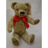 A Merrythought Harrods mohair bear, limited edition No'd.