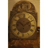 A 19th Century oak cased long case clock,