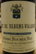 Six bottles various red wines including two bottles Beaune Vignes Franches Louis Latour 1983,