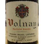 Six bottles various red wines including Volnay Michel La Farge 1982,