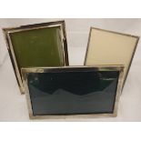 Three various early 20th Century silver photograph frames