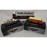 A box of Atlas Editions Classic Coaches Collection models,