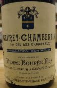 Six bottles Gevrey-Chambertin 1er Cru Les Champeaux Pierre Bourée Fils 1993 (6)
