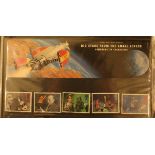 Seven "Royal Mail Presentation Packs" albums containing various first day covers and presentation