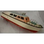 An Ito of Tokyo model boat with twin electric motors,