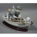 A large Lladro group, 'Paloma',