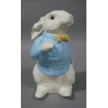 A Burleigh Pottery figure of Peter Rabbit