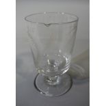 A George III Jubilee commemorative goblet, 50 Years Reign, dated October 25th 1810,