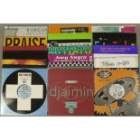 A collection of 12" vinyl singles from the 1990's comprising: Liquid: Time to Get Up,