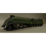 Hornby Dublo, 00 Gauge, 3 rail model 3211, "Mallard", in early issue plain box,