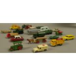 A number of Matchbox (Moko Lesney) toy cars in original paint and original, varying condition boxes,