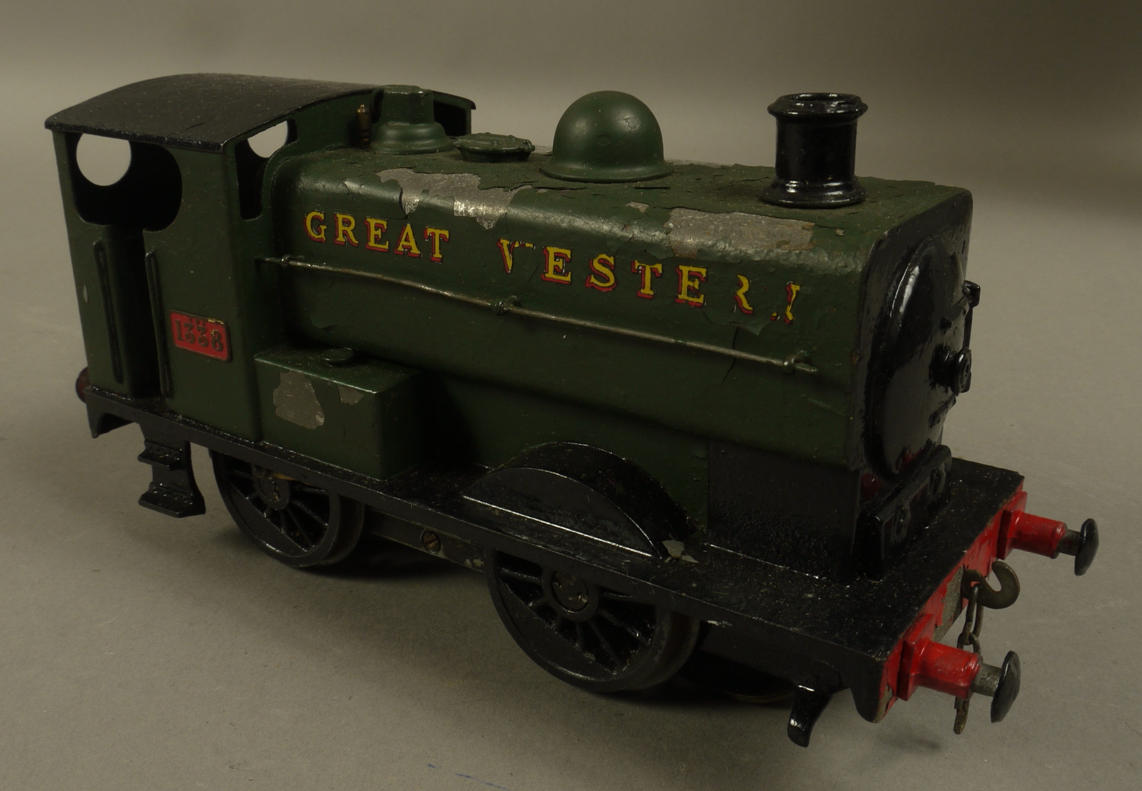 Tank Engine - Loco 4-0 Great Weston - Green, No 1338 (on the cab),