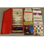 A Collection of Vinyl Singles (1950s - 1980s) A collection of more than 200 vinyl singles by