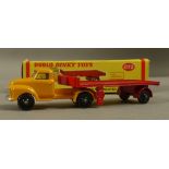 Dinky model 072, Bedford articulated truck, original unmarked paint,