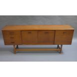 A teak sideboard, c.