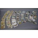 A quantity of cigarette cards W.A.and.A.C.Churchman - the RAF at work, J.