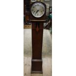 An Enfield Daytona oak cased grandmother clock,