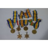 Three 1st World War Victory Medals, 1914/15 star V,