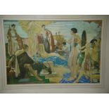 After Sir William Russell Flint, 'The Judgement of Paris', printed c.