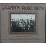 Vintage black and white photographs including St Anne's Rose Show,