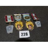 A Group Of Four Masonic Stewards Medals