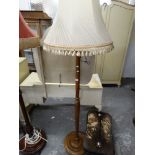 A Circular Based Mid 20th Century Standard Lamp