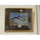 Arthur Pritchard, Mixed Media Anglesey Costal View Signed