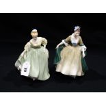 Two Royal Doulton Figures, "Fair Lady" And "Elegance"