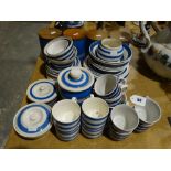 A selection of T G Green & other Cornish ware pottery